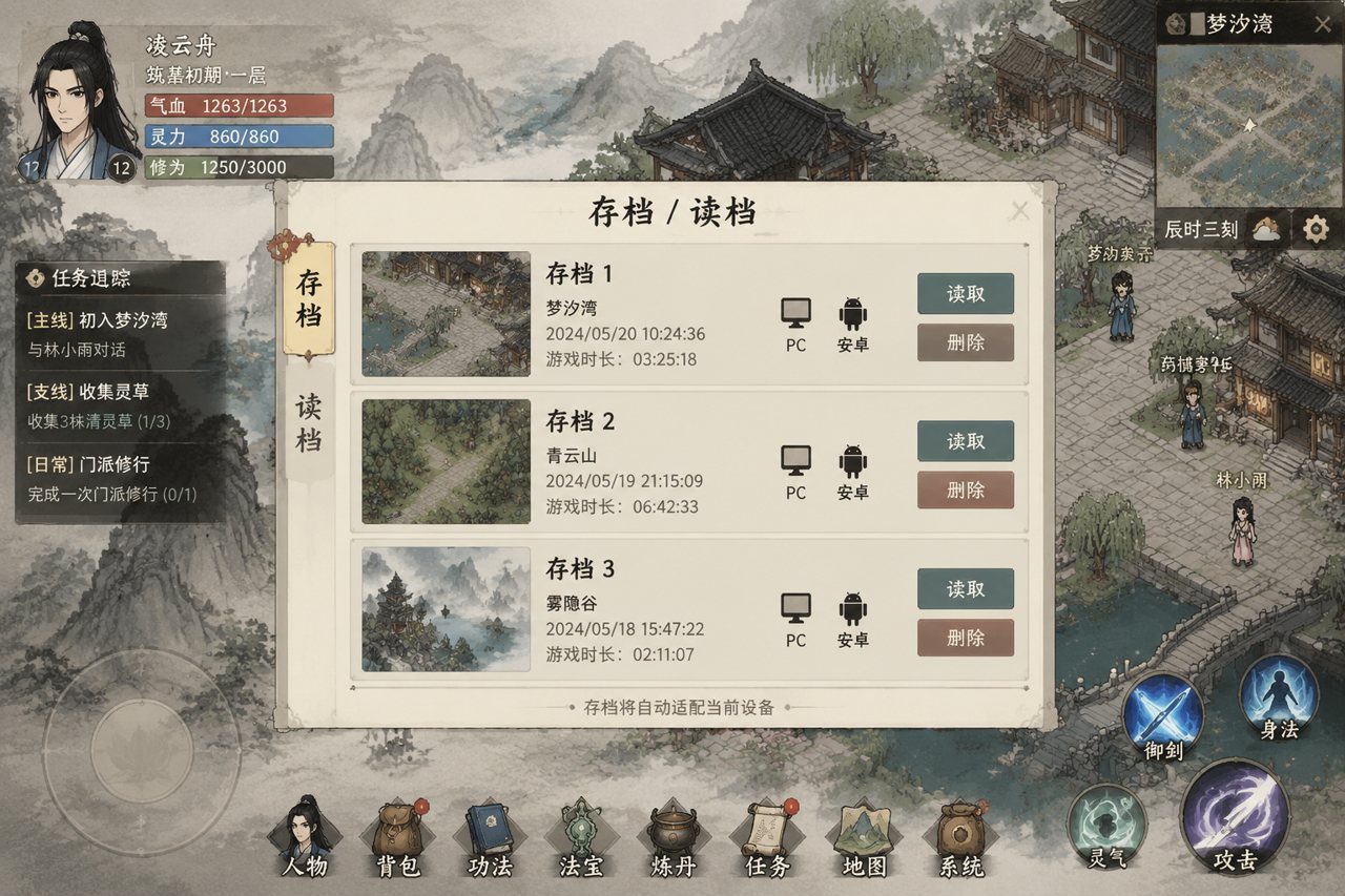 谪仙索欢录 修仙冒险 内容截图 3